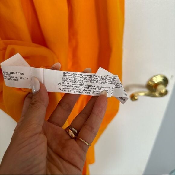 Zara Puff Sleeve Dress - Picture 5 of 6